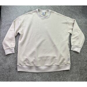 Obermeyer Explorer Tech Crew Men's Size XL Sweatshirt Pullover Cement New NWT